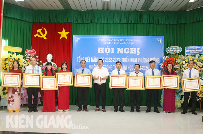 Kiên Giang đạt 17 giải kỳ thi chọn học sinh giỏi quốc gia